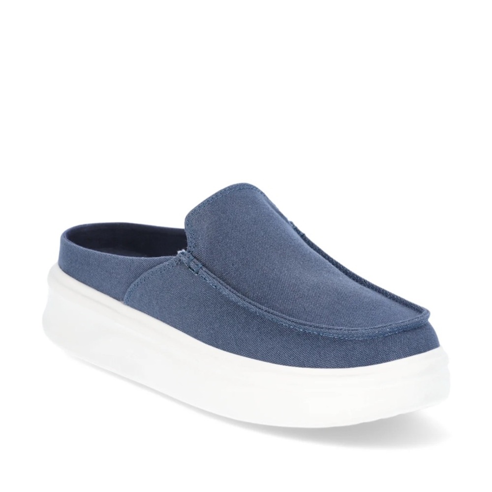 WoMen's Blue Slip-On Shoes